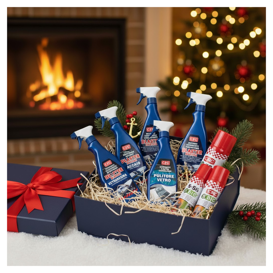 Cofanetto Natalizio Pulizia Totale Barca CFG