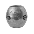 Collare barilotto anodo zinco Ø 40mm forma sferica grigio metallico con bulloni laterali Martyr CMX | Onautica
