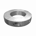 Collare anodo in zinco tipo L forma torica grigio metallizzato Ø interno 50 mm con viti | Onautica