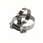Fascette T-BOLT HD in acciaio inox, doppio bullone, banda larga, set 2 pezzi | Onautica