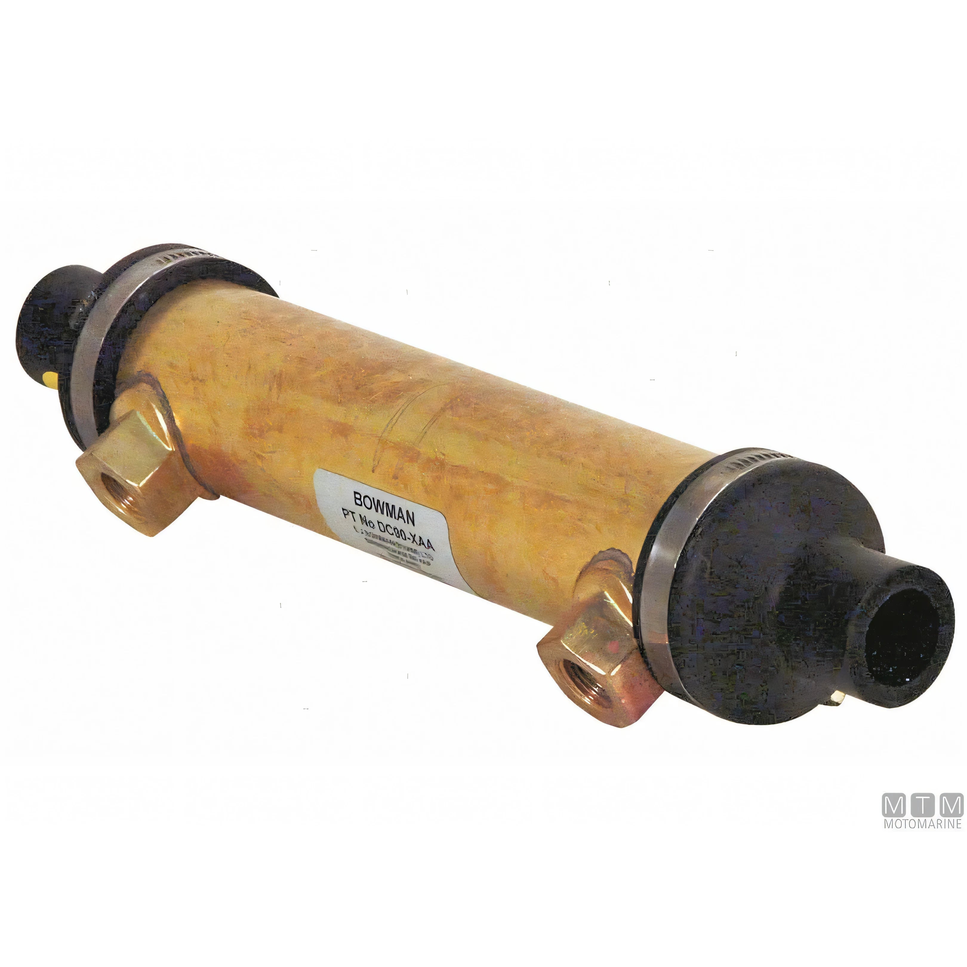 Bowman refrigerante olio DC in lega di Nichel — DC50 - Foro olio 3/8" - Foro acqua Ø22 mm