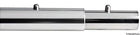 Raccordo giunzione telescopico inox lucido per tubo 25x1,2 mm con perni di fissaggio | Onautica