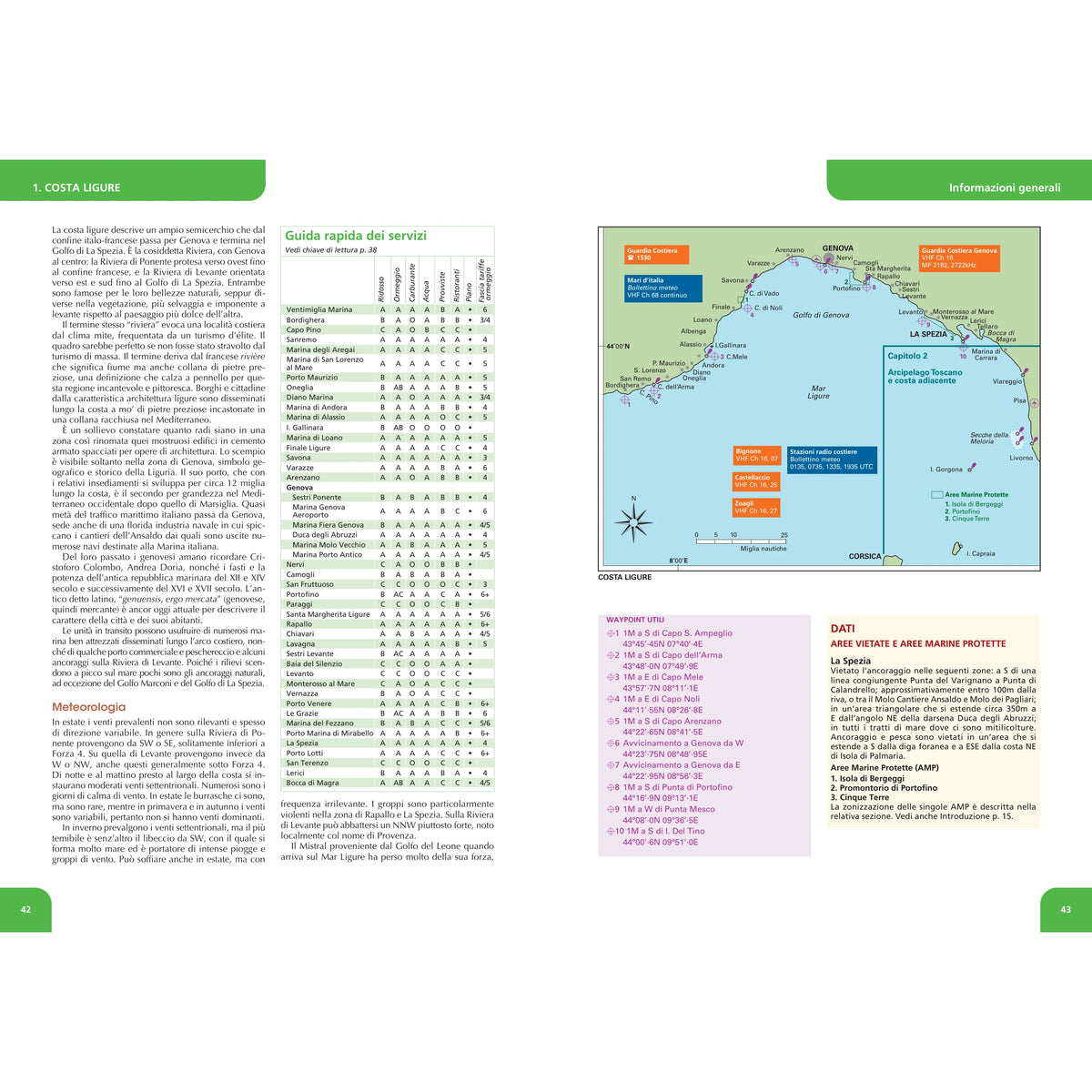 Portolano del Mediterraneo Italia Settentrionale – pagine dell'estratto dell'editore (1/5)