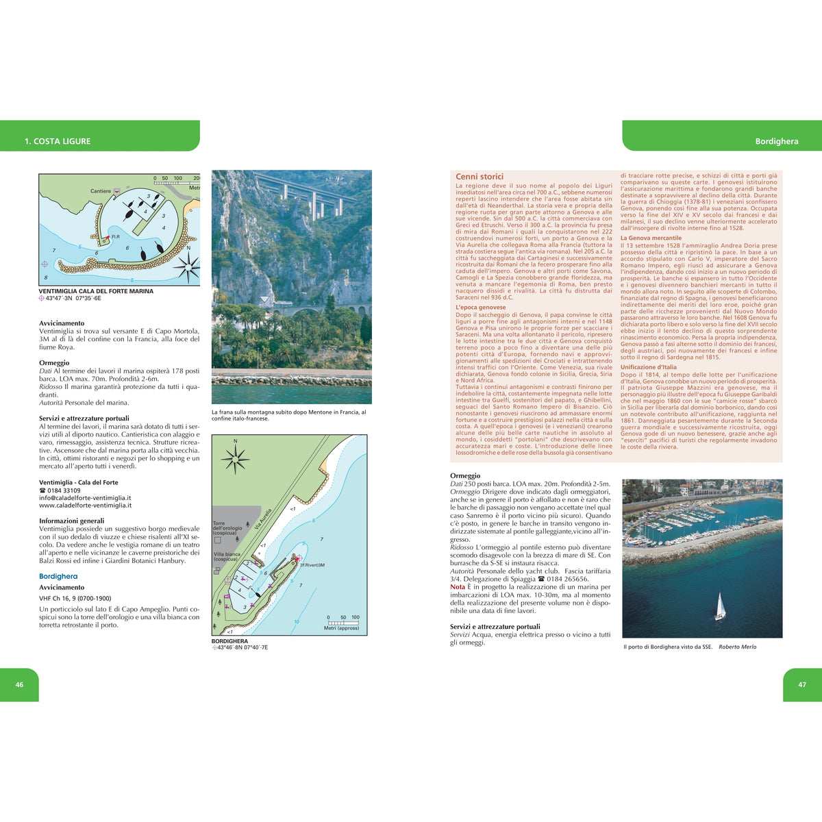 Portolano del Mediterraneo Italia Settentrionale – pagine dell'estratto dell'editore (3/5)