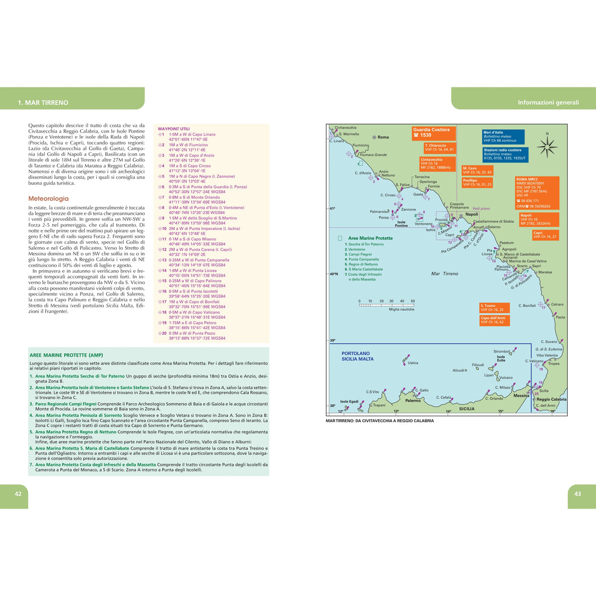 Portolano del Mediterraneo Italia Meridionale – pagine dell'estratto dell'editore (1/5)