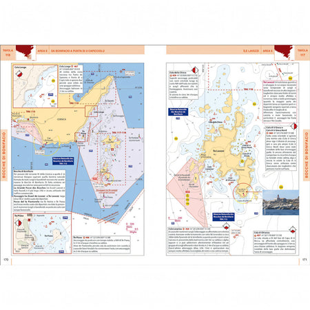 13 - Sardegna e Bocche di Bonifacio 2026 - Portolano Cartografico