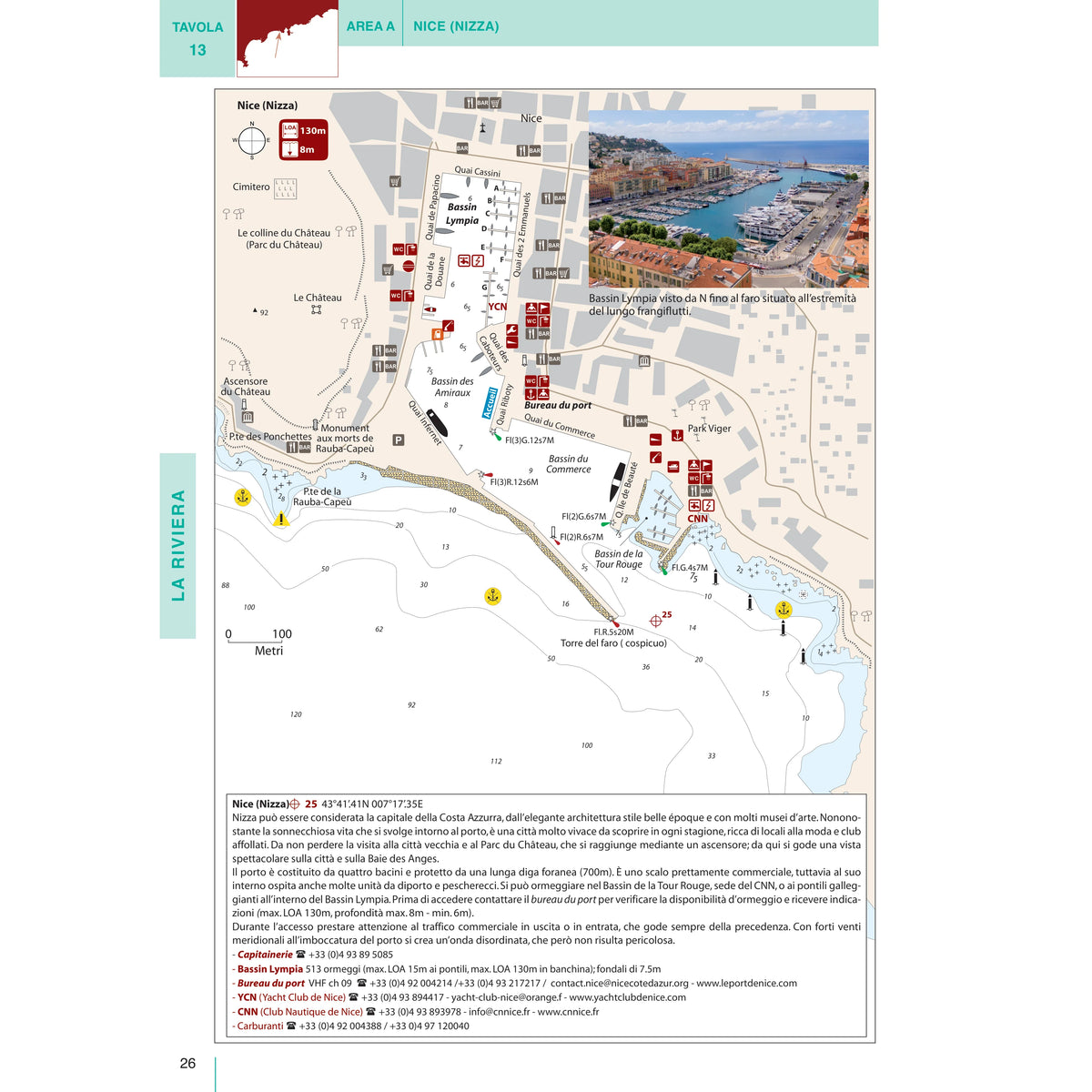 Portolano Cartografico 10 Francia Mediterranea da Menton a Cap Cerbère – pagine dell'estratto dell'editore (4/4)