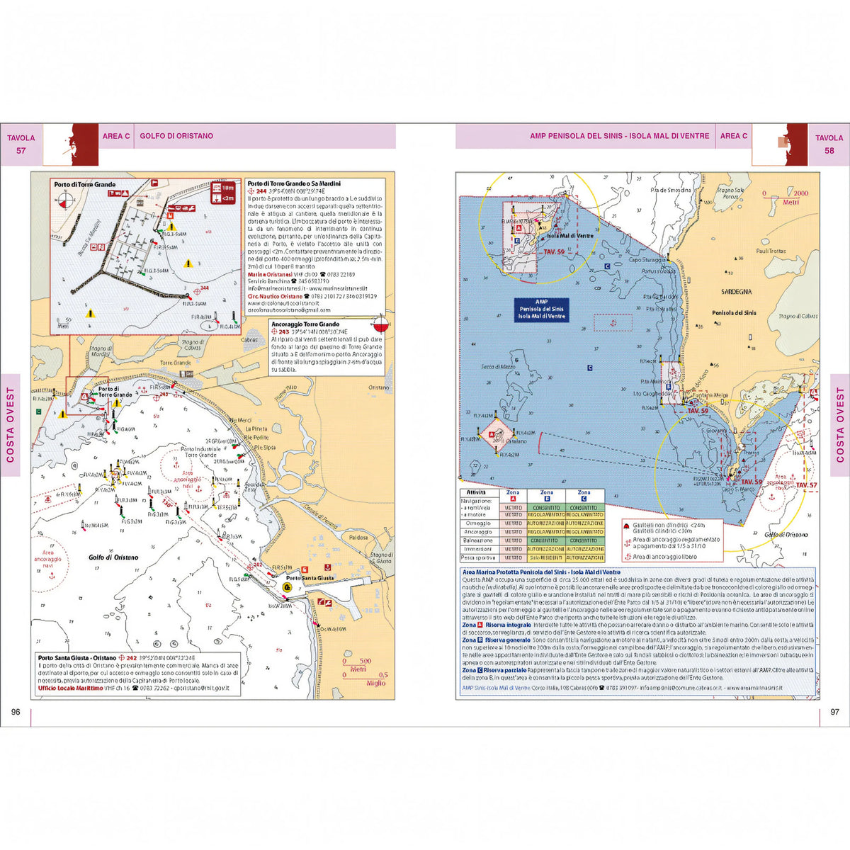 15 - Corsica e Sardegna II Edizione 2026 - Portolano Cartografico