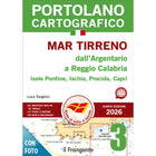 Copertina Portolano cartografico 3 Mar Tirreno V edizione 2026 di Luca Tonghini, Edizioni il Frangente
