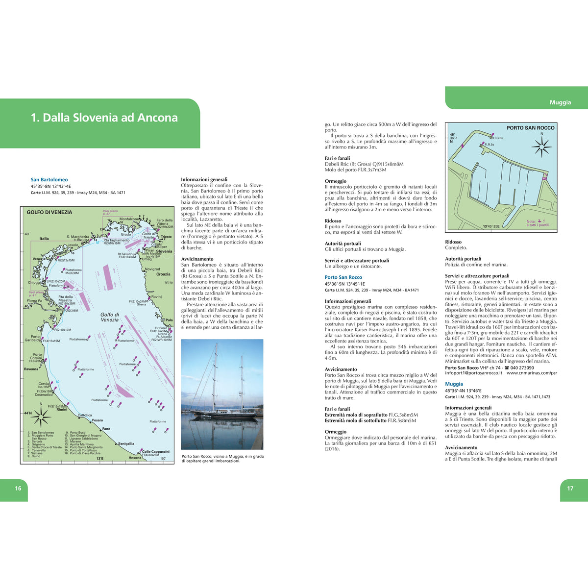 Portolano del Mediterraneo Italia Orientale – pagine dell'estratto dell'editore (3/5)