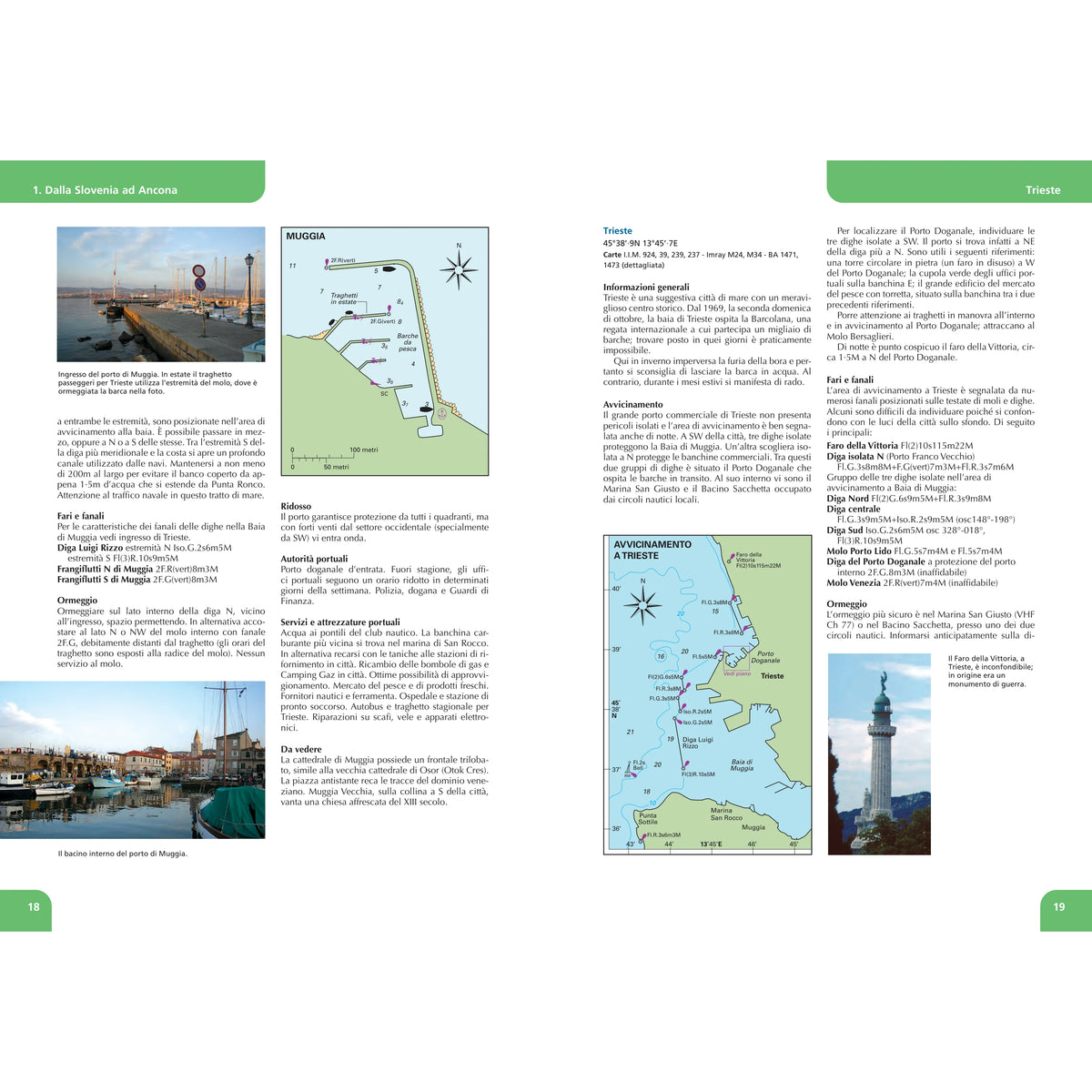 Portolano del Mediterraneo Italia Orientale – pagine dell'estratto dell'editore (4/5)