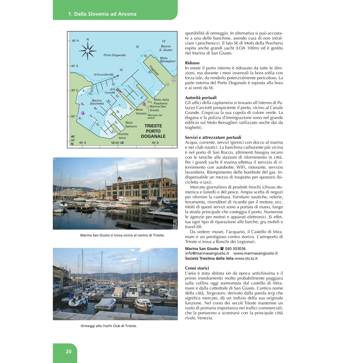 Portolano del Mediterraneo Italia Orientale – pagine dell'estratto dell'editore (5/5)