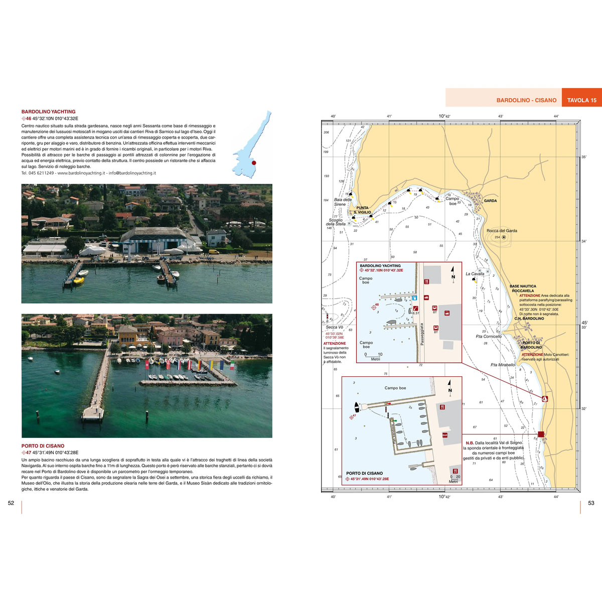 Portolano Cartografico 1 Lago di Garda – pagine dell'estratto dell'editore (3/6)