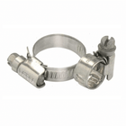 Fascetta stringitubo doppia vite acciaio inox, banda 9mm, colore argento metallico, norma DIN 3017 | Onautica