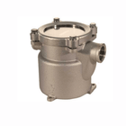 Filtro acqua di mare 1" RGL 1162 in ottone nichelato con coperchio trasparente e attacchi filettati | Onautica