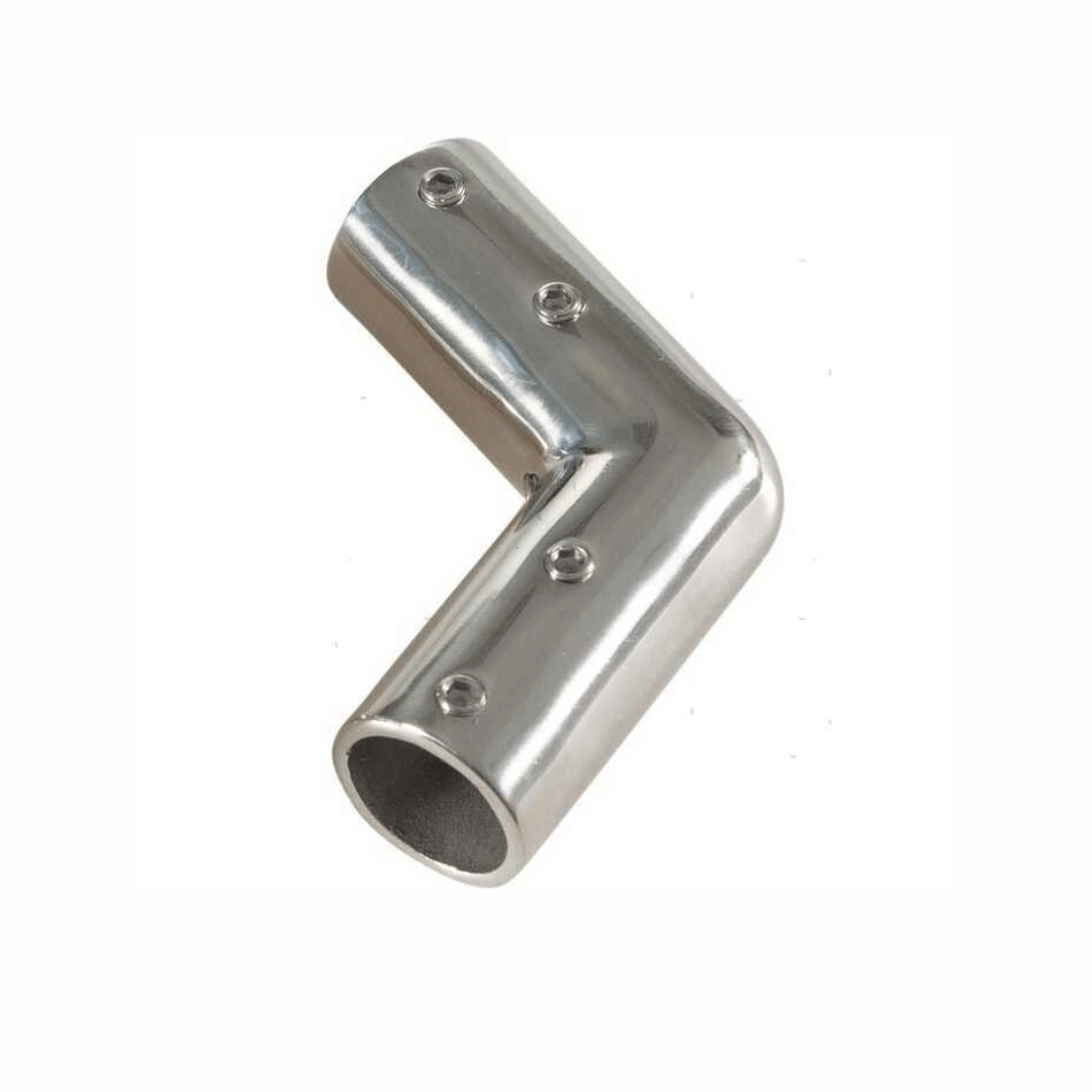 Giunto T inclinato 60° in acciaio inox AISI 316 per tubi 22mm Giunto T inclinato 60° in acciaio inox AISI 316 per tubi 22mm