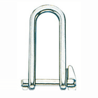 Grillo inox a scatto Ø 6 mm forma allungata con perno di sicurezza, acciaio lucido | Onautica