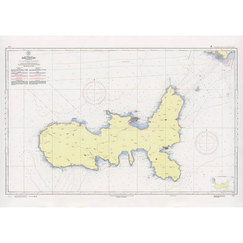 Carta nautica IIM 117 Isola d’Elba – Istituto Idrografico della Marina