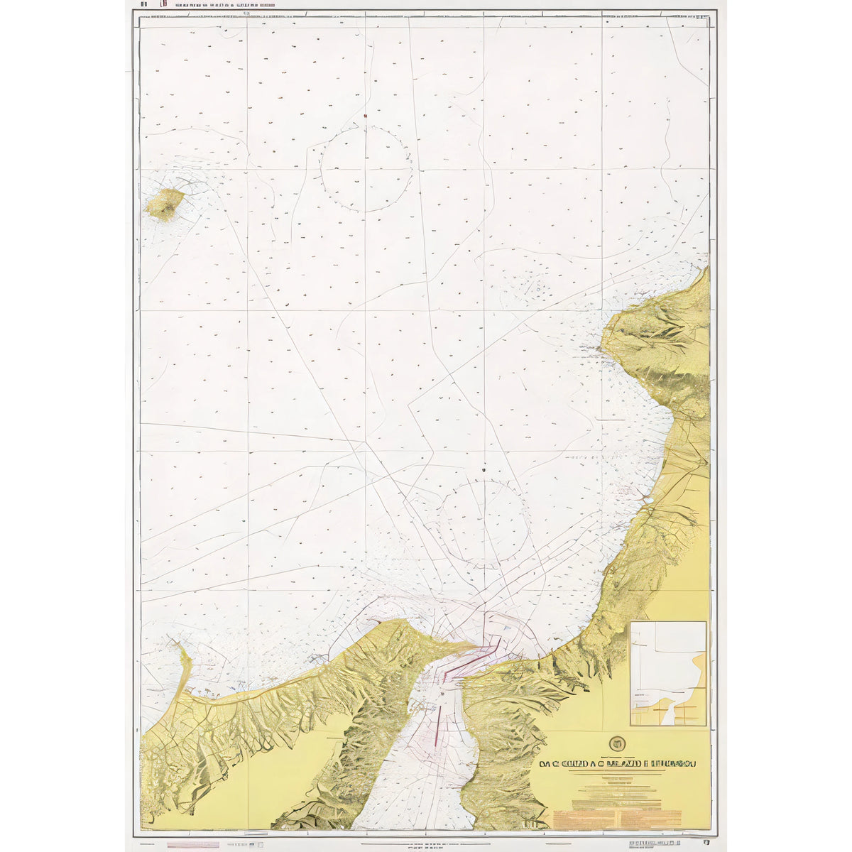 Carta nautica IIM 13 Da Capo Cozzo a Capo Milazzo e Stromboli – Istituto Idrografico della Marina