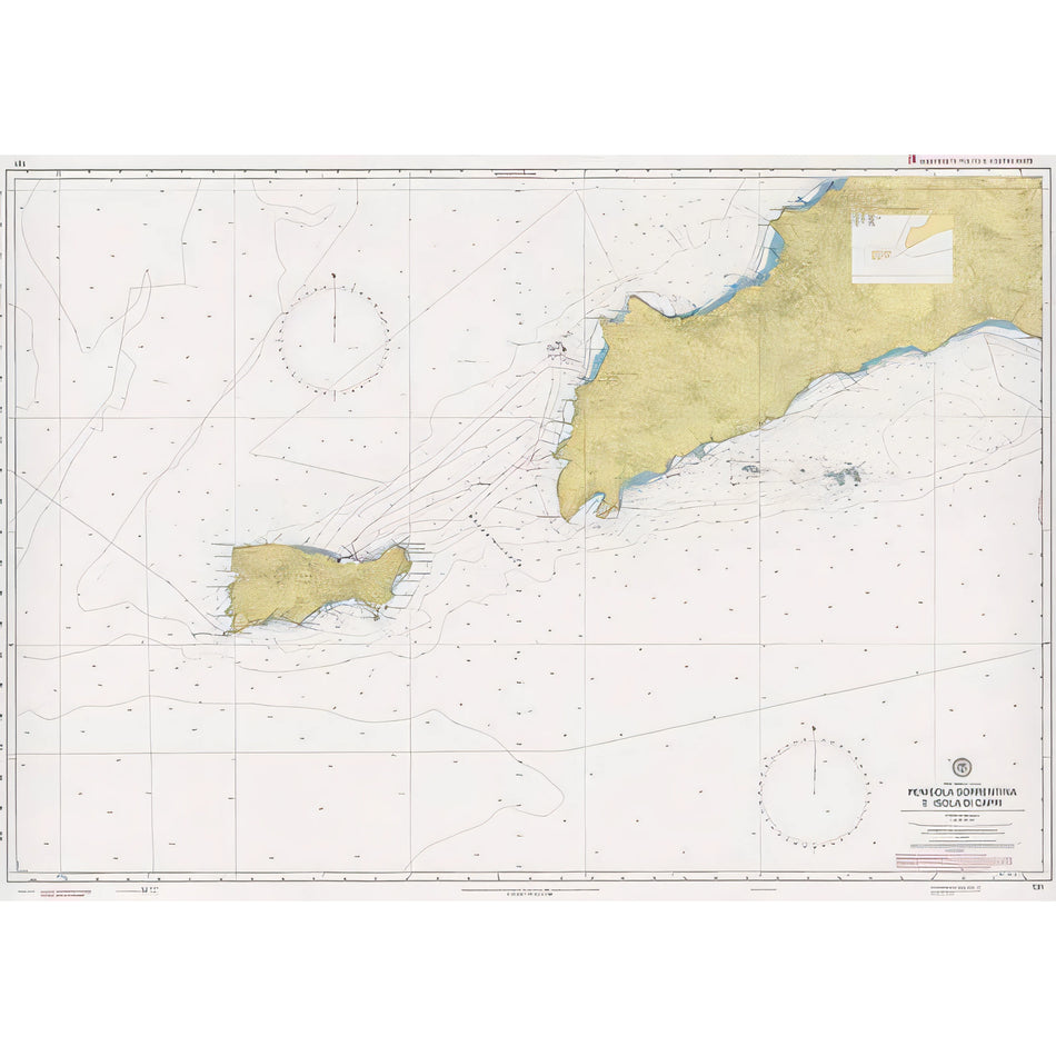 Carta nautica IIM 131 Penisola Sorrentina e Isola di Capri – Istituto Idrografico della Marina
