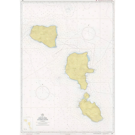 Carta nautica IIM 248 Isole di Lipari Vulcano e Salina – Istituto Idrografico della Marina