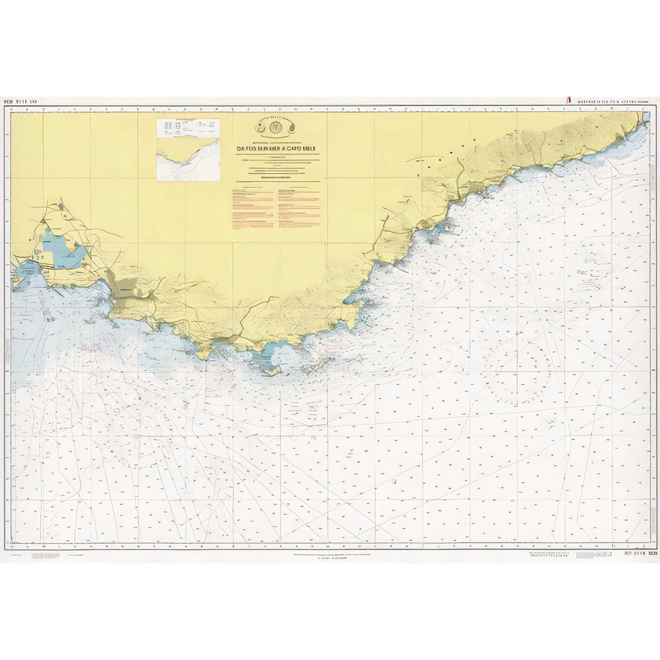 Carta nautica IIM 908 Da Fos-Sur-Mer a Capo Mele – Istituto Idrografico della Marina