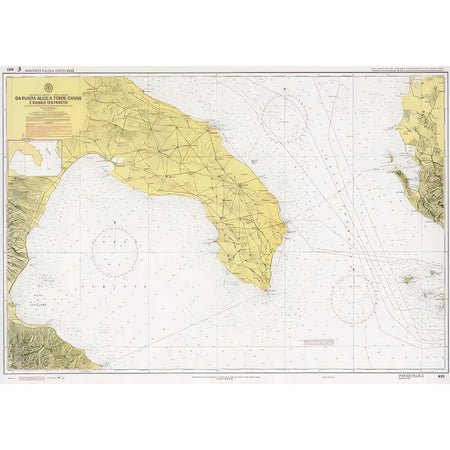 Carta nautica IIM 920 Da Punta Alice a Torre Canne e Canale d’Otranto – Istituto Idrografico della Marina