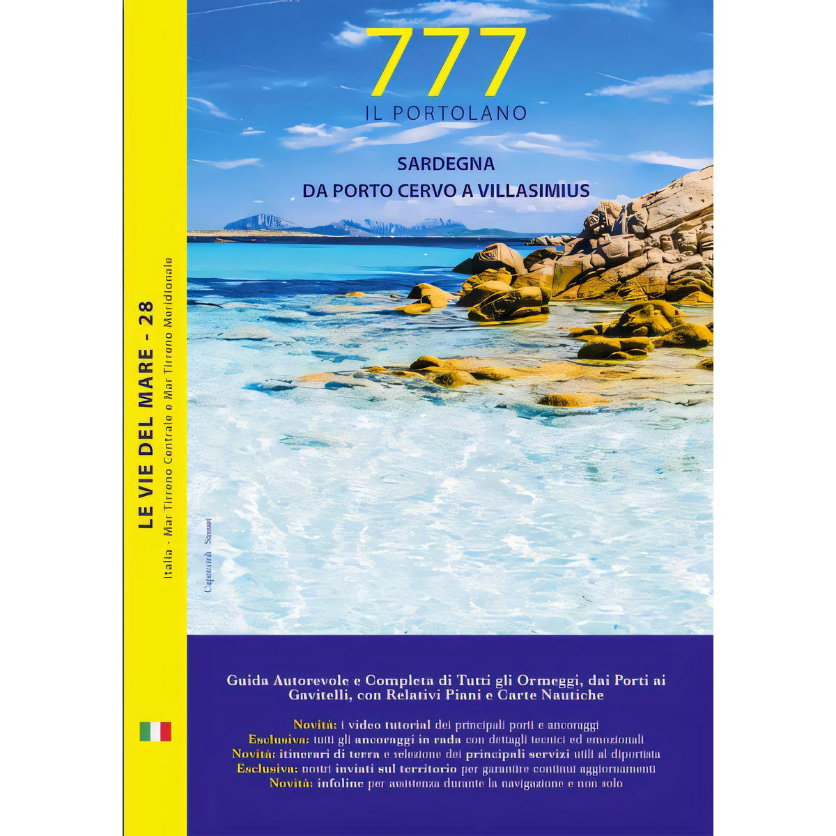 Copertina 777 Sardegna da Porto Cervo a Villasimius, edizione 2020, Edizioni Magnamare
