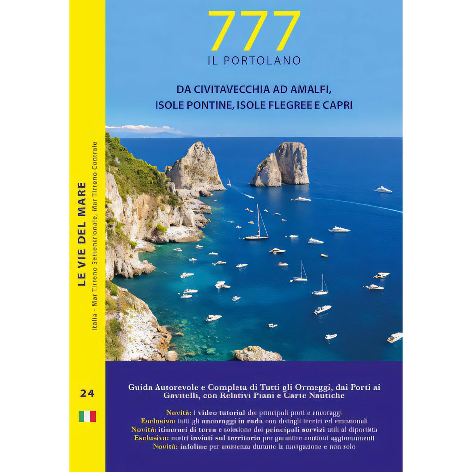Copertina 777 Da Civitavecchia ad Amalfi, Isole Pontine, Flegree e Capri, edizione 2020, Edizioni Magnamare