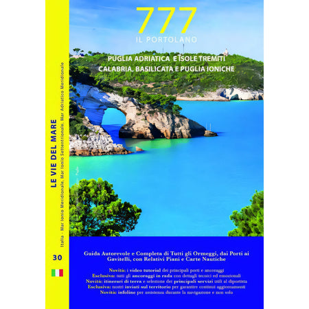 Copertina 777 Puglia Adriatica e Isole Tremiti, Calabria, Basilicata e Puglia Ioniche, edizione 2020, Magnamare