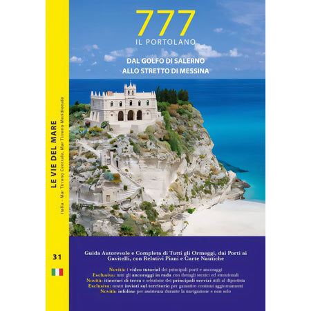 Copertina 777 Dal Golfo di Salerno allo Stretto di Messina, edizione 2021, Edizioni Magnamare