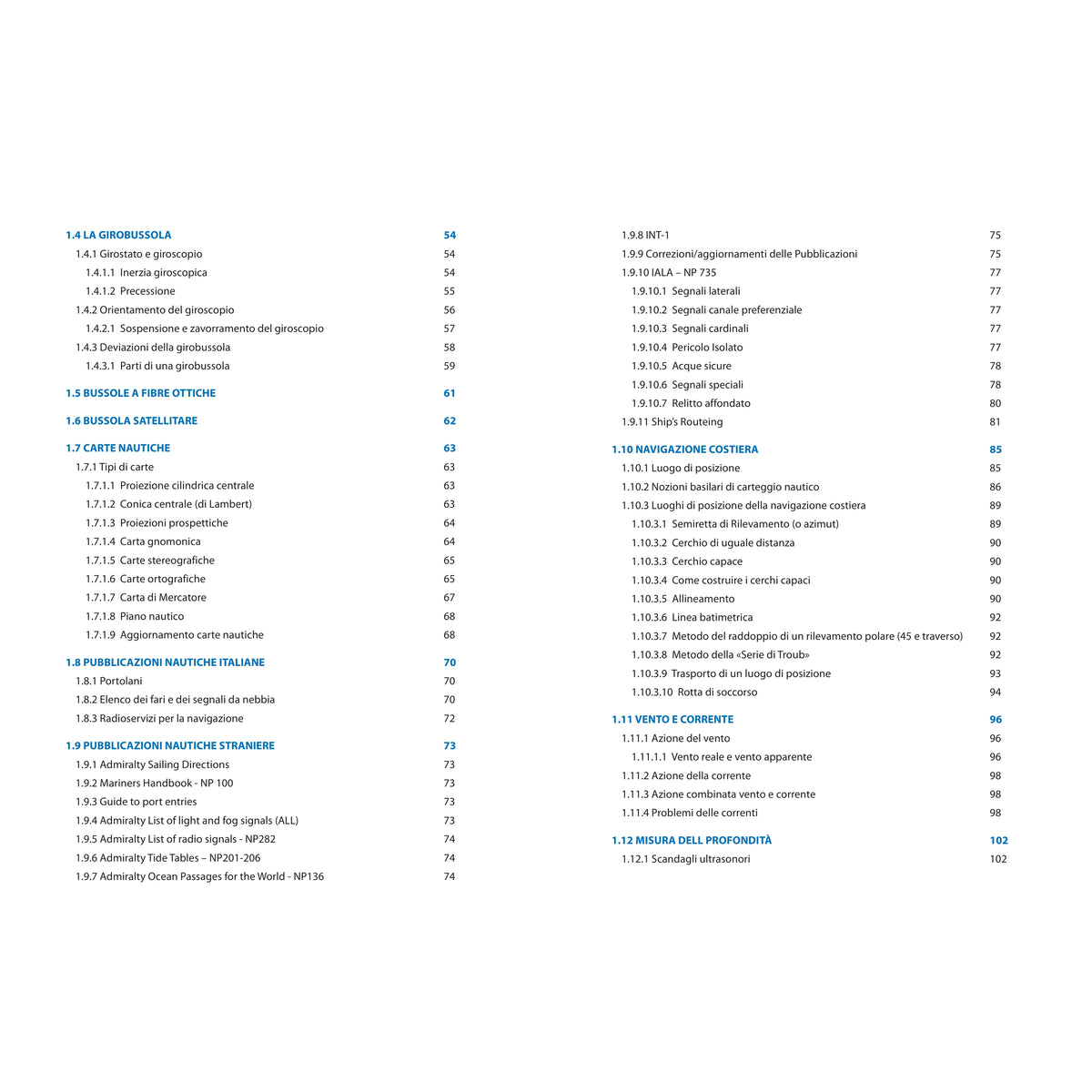 Navigator's Manual con Consultazione Online – pagine dell'estratto dell'editore (2/12)