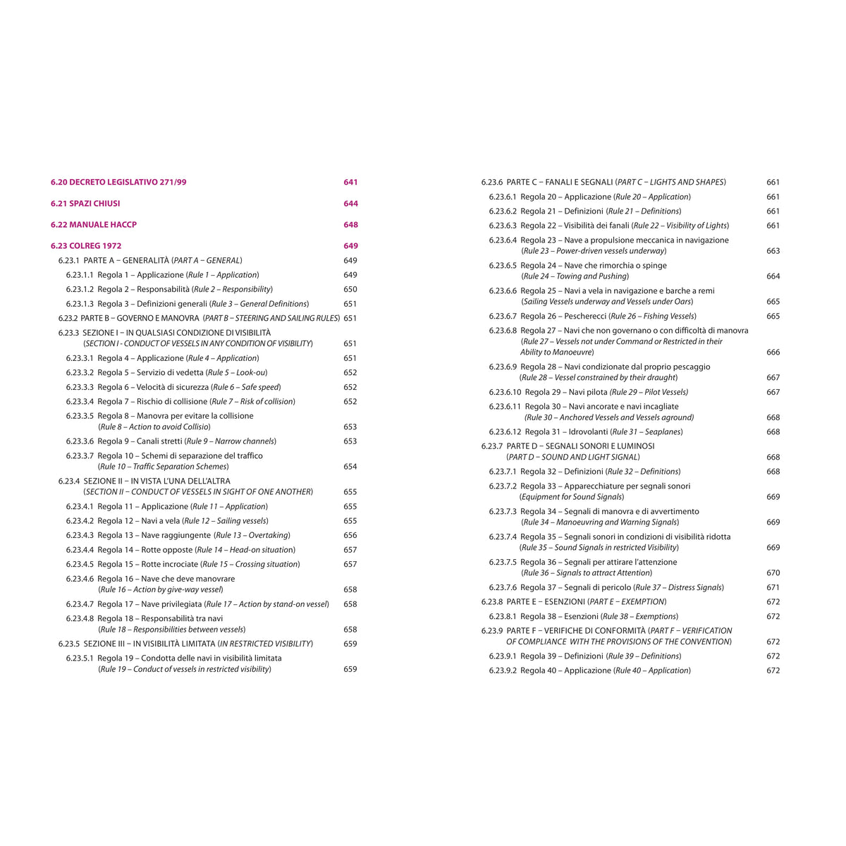 Navigator's Manual con Consultazione Online – pagine dell'estratto dell'editore (10/12)