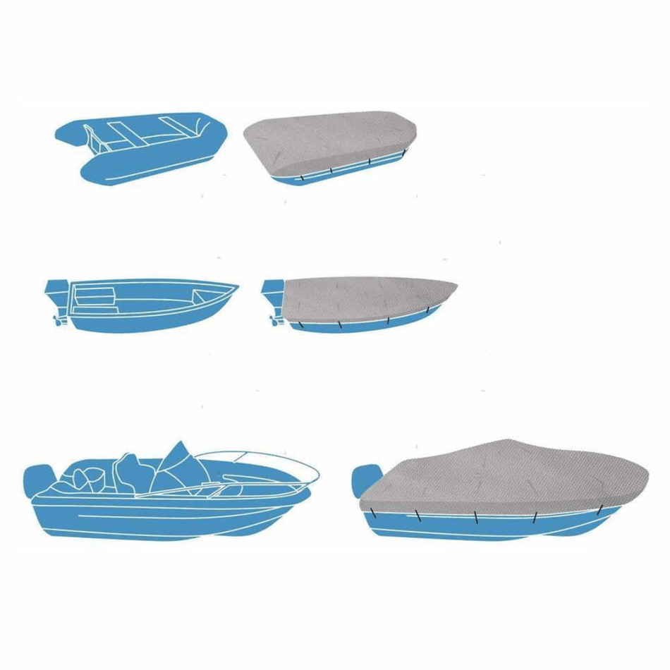 Teli copribarca 550<>610 cm. Silver Shield