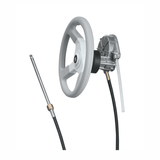 Timoneria T85 standard type Ultraflex coprimozzo bianco