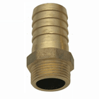 Portagomma maschio in ottone dorato 1"-1/2x38mm con filettatura esterna e innesto a barre | Onautica