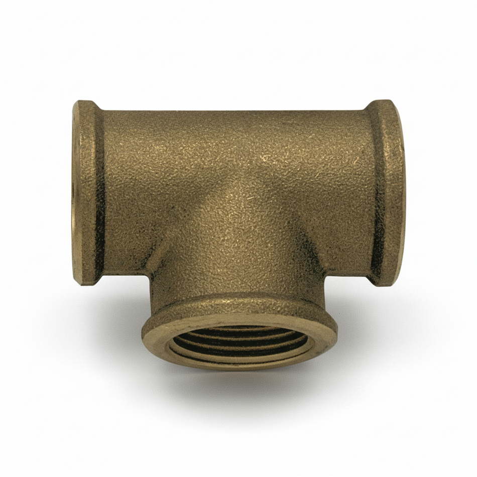 Raccordo T in Ottone