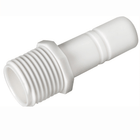Raccordo cilindrico maschio 1/2" BSP Whale bianco in plastica con filettatura esterna e innesto a spinotto | Onautica