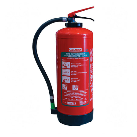Estintore a schiuma senza PFAS LALIZAS a cartuccia con staffa a parete – 6 L