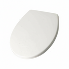 Seduta WC copriwater in ABS bianco forma ovale, ricambio toilette manuale RM69 Classic | Onautica