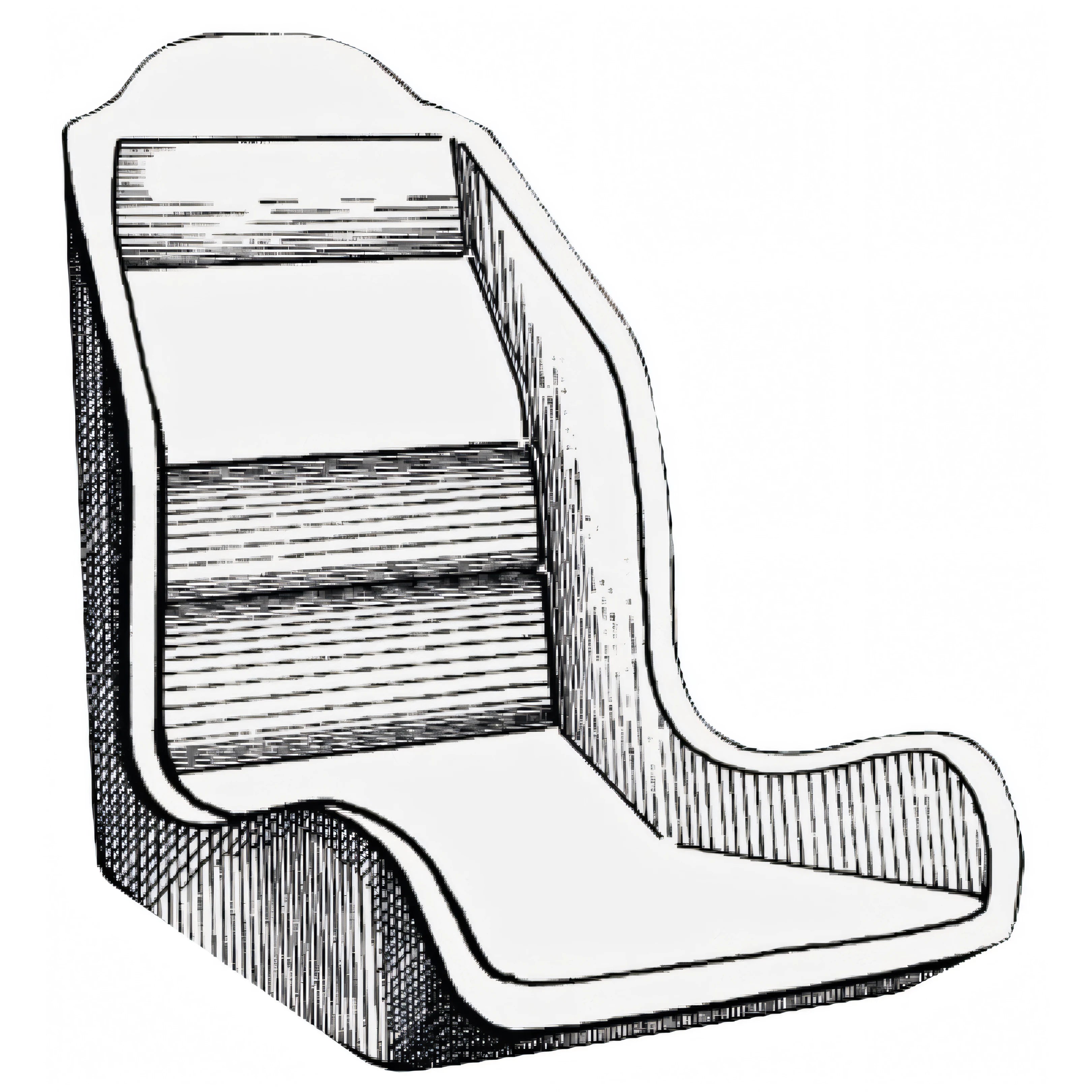 Scocca anatomica per sedili Osculati