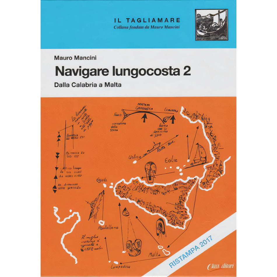 Copertina Navigare lungocosta 2 VII edizione 2008 di Mauro Mancini, Class Editori