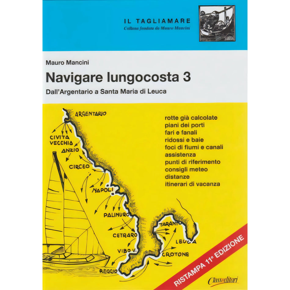 Copertina Navigare lungocosta 3 XI edizione 2021 di Mauro Mancini, Class Editori