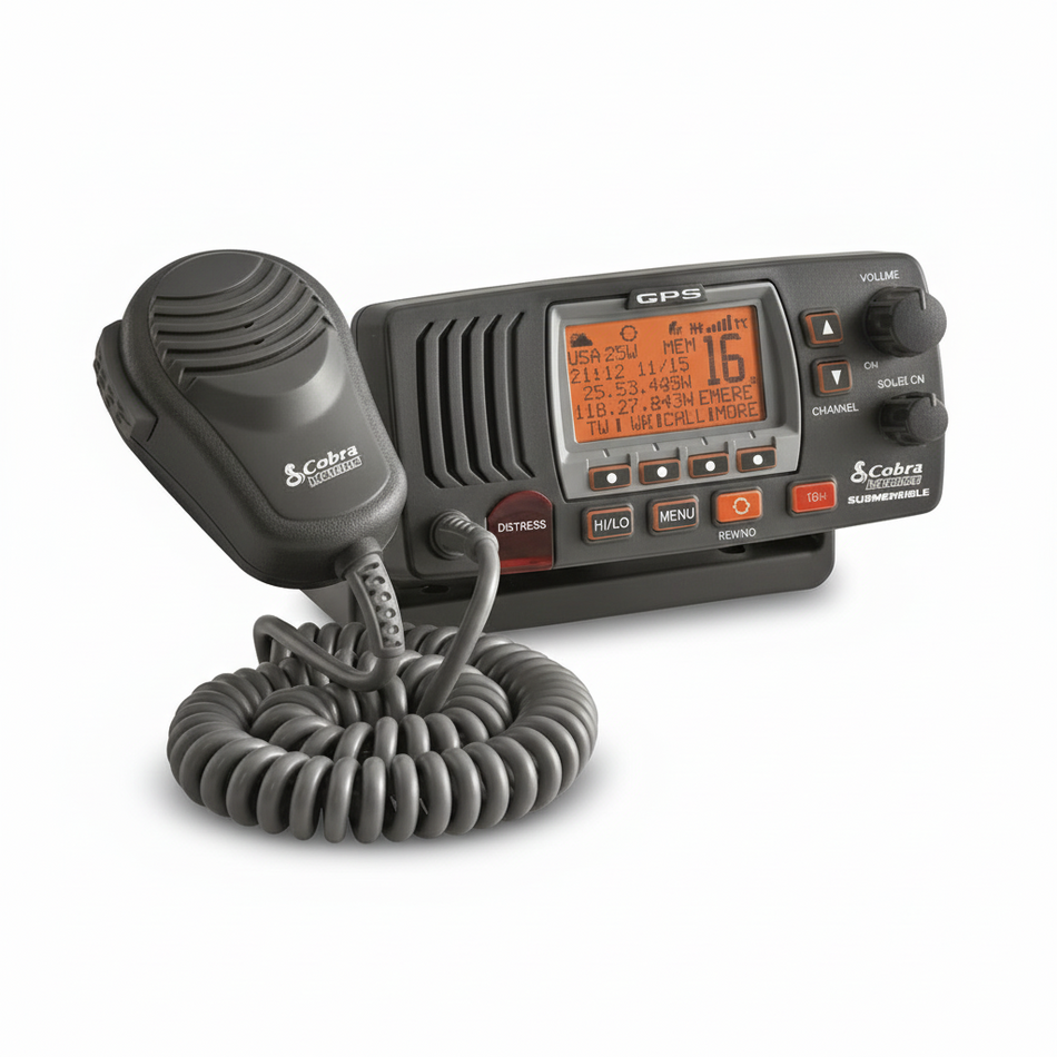 Radio VHF/DSC Cobra Marine MR F77 EU - GPS Integrato