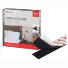 Velcro Brand General Use nero 20mm, nastro biadesivo hook&loop con retro adesivo bianco, confezione professionale | Onautica