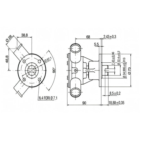 Pompa Jabsco 29500, seconda vista