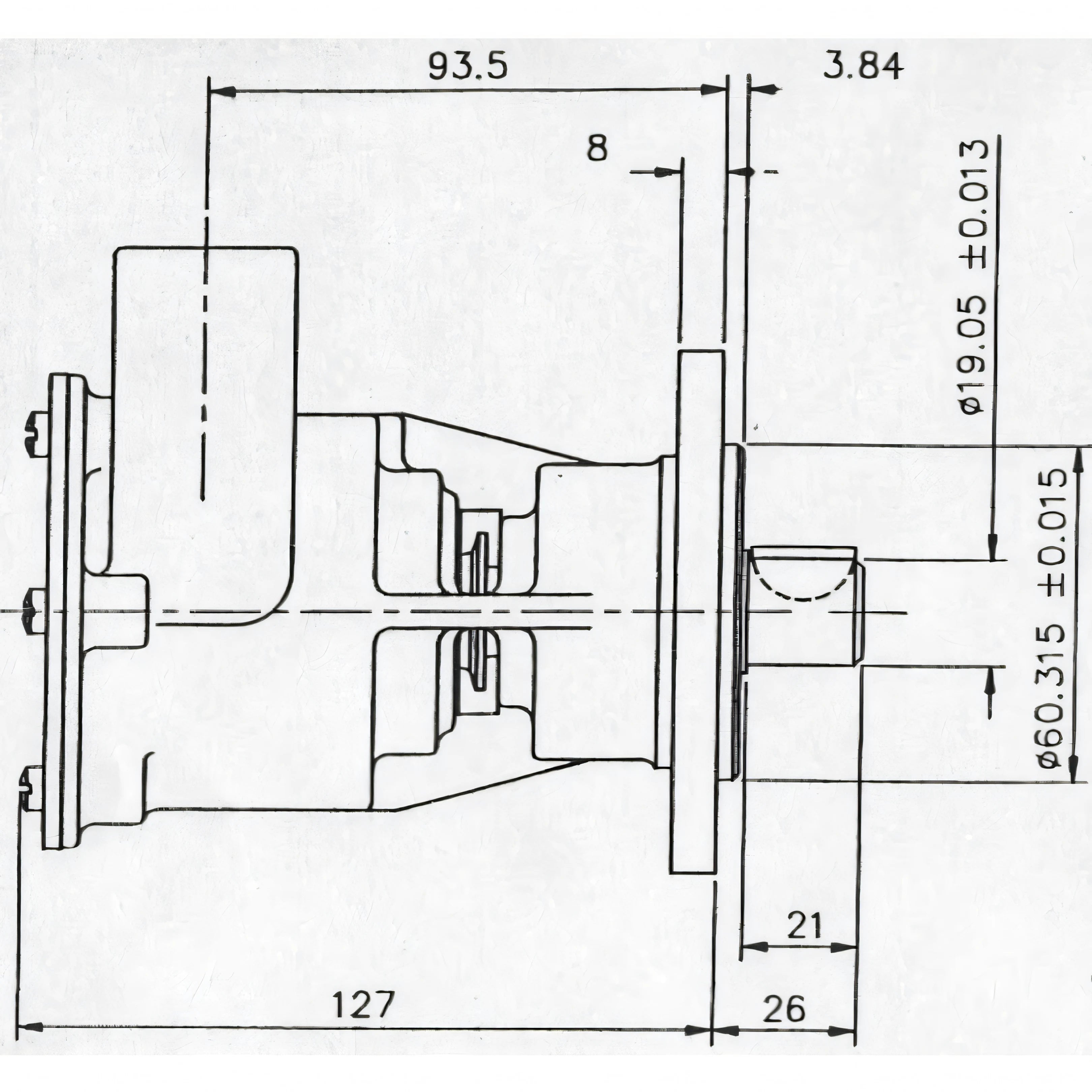 Pompa Jabsco 29600, terza vista
