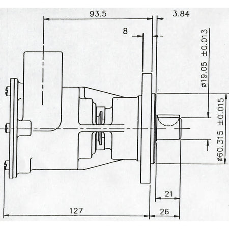 Pompa Jabsco 29600, terza vista