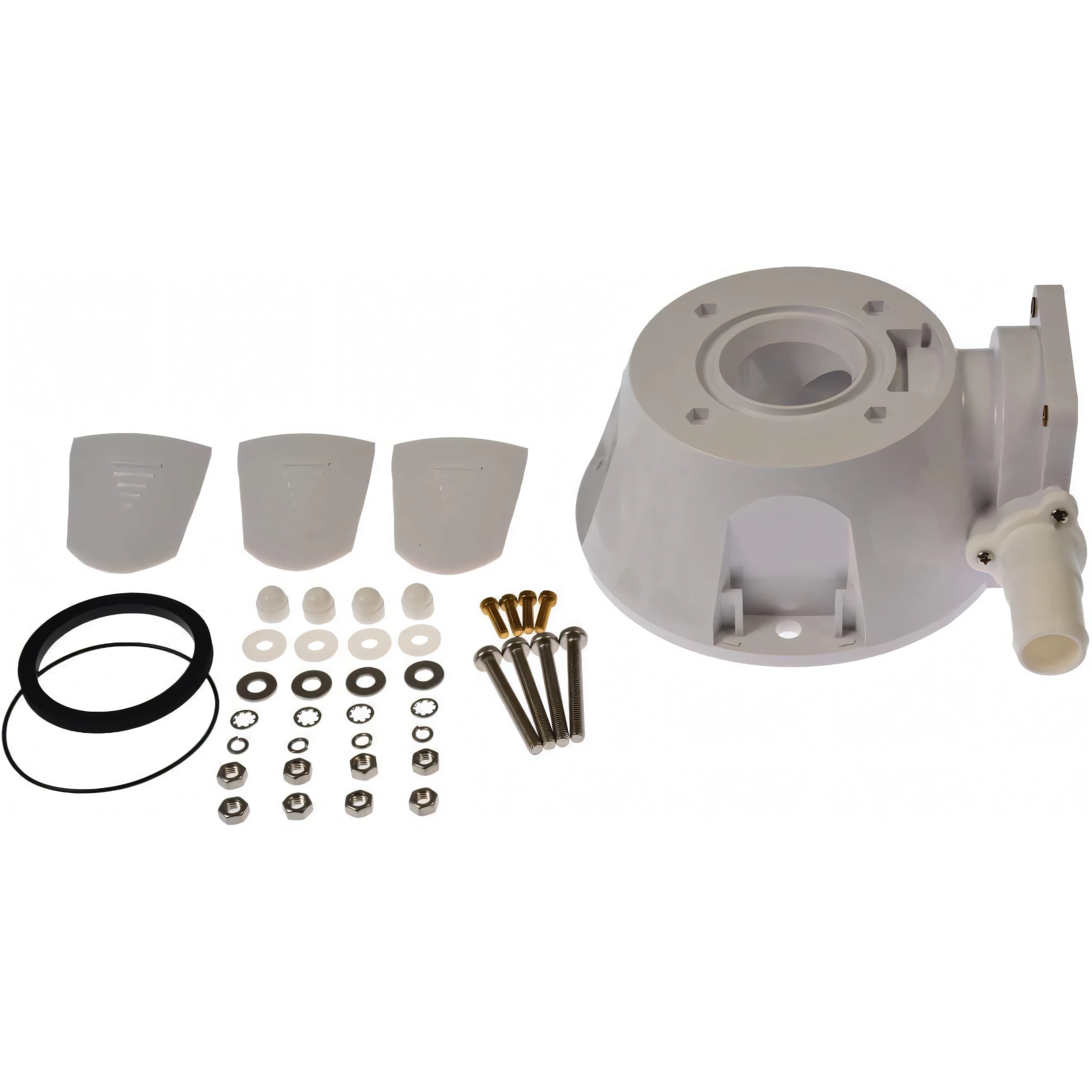 Gruppo base di ricambio Jabsco per WC serie 37010