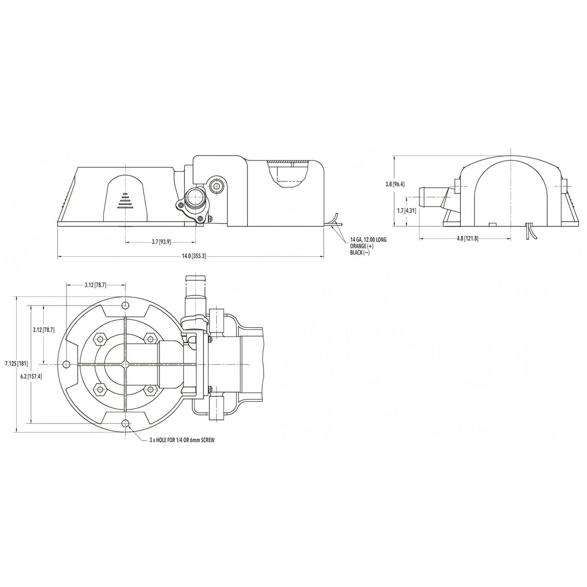 Kit trasformazione WC Jabsco, seconda vista